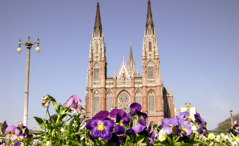 Imagen panorámica de la catedral